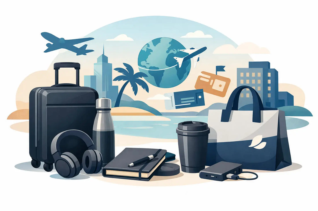 Productos promocionales para viajes de empresa que dan resultado