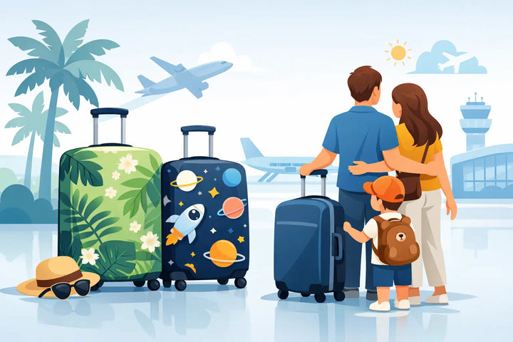 Por qué son útiles las fundas para el equipaje en los viajes en familia