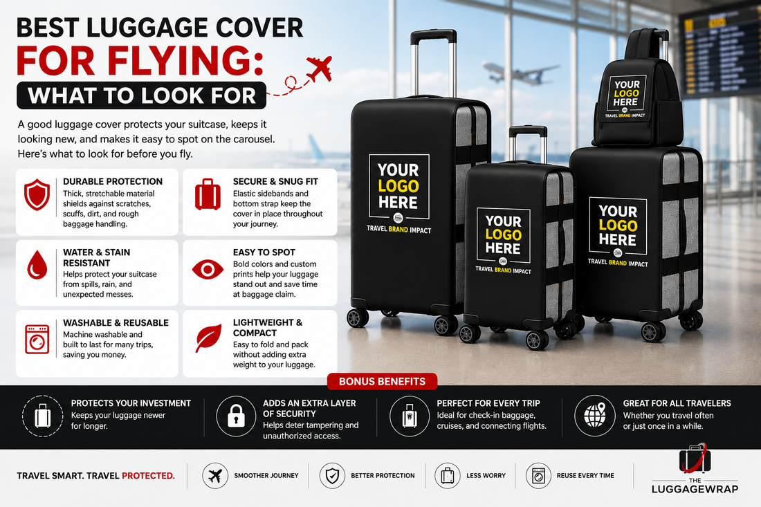 Best Luggage Cover for Flying: What to Look For