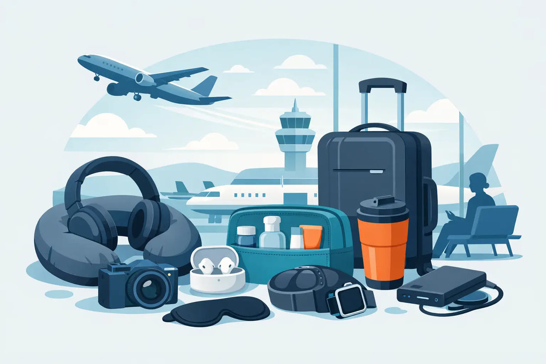 12 accesorios de viaje para quienes viajan a menudo