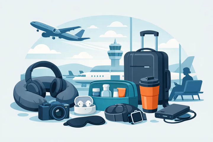 12 accesorios de viaje para quienes viajan a menudo