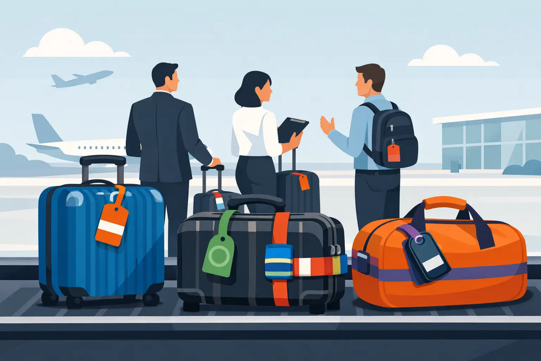 Un sistema eficaz de identificación del equipaje para viajes en equipo