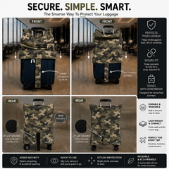 The Luggage Wrap™ – Camuflaje que inspira confianza