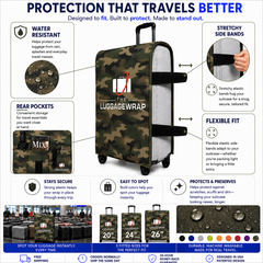The Luggage Wrap® — Confident Camo