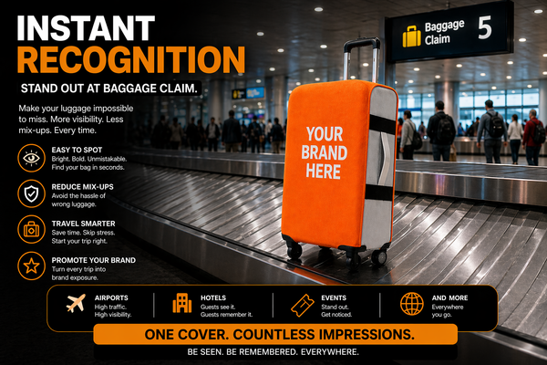 Enveloppe de bagages de marque