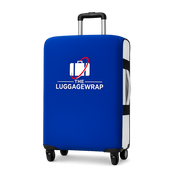 Housse à bagages durable et résistante à l’eau bleu pour valises à roulettes standard, ferme et ferme, protège contre la saleté et les dommages – Des housses de valise parfaites pour les voyageurs fréquents