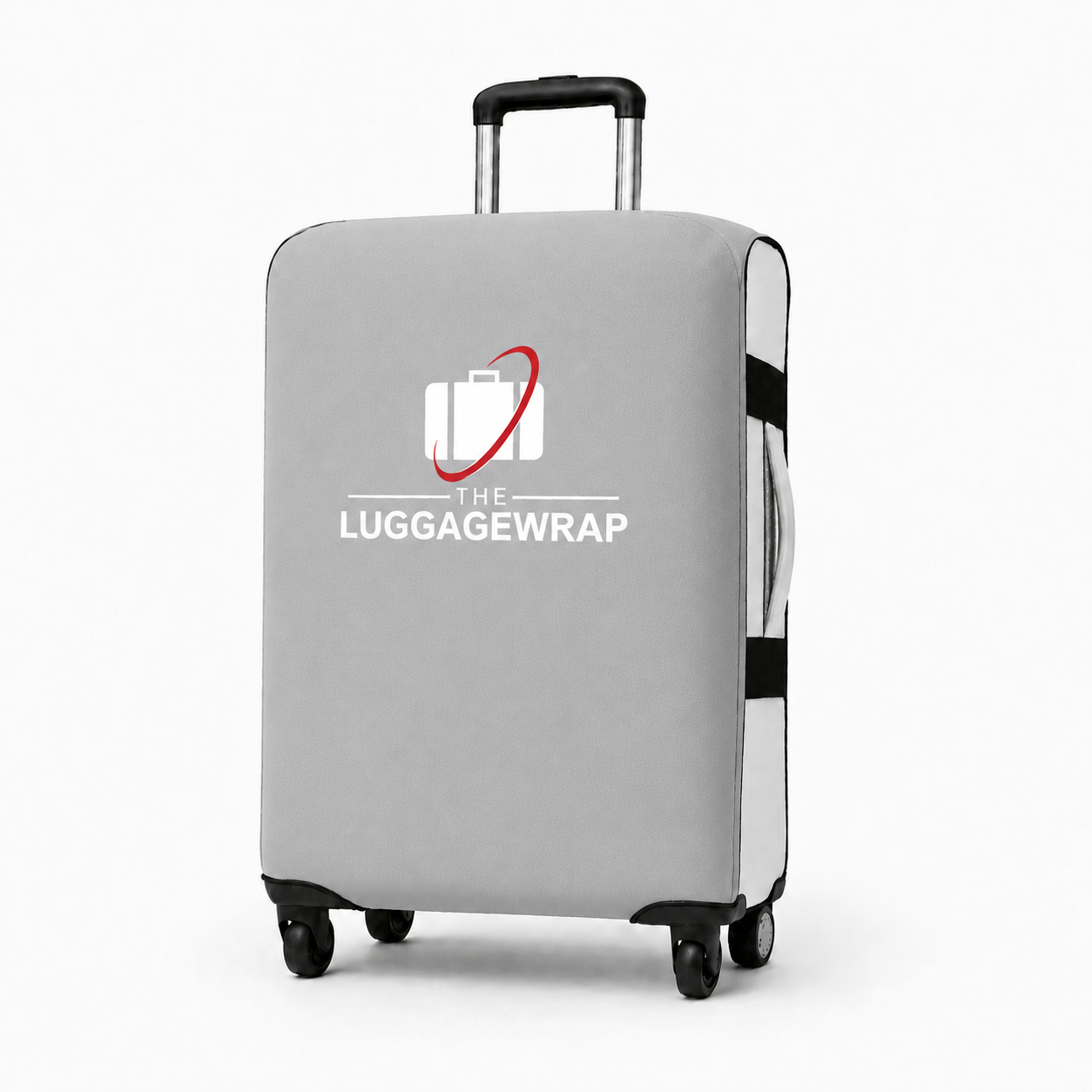 Couvre-valise à bagages grise résistante à l’eau durable et élégante pour valises à roulettes standard, ferme et ferme, protège contre la saleté et les dommages – des housses de valise parfaites pour les voyageurs fréquents