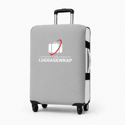 Couvre-valise à bagages grise résistante à l’eau durable et élégante pour valises à roulettes standard, ferme et ferme, protège contre la saleté et les dommages – des housses de valise parfaites pour les voyageurs fréquents