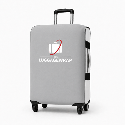 Couvre-valise à bagages grise résistante à l’eau durable et élégante pour valises à roulettes standard, ferme et ferme, protège contre la saleté et les dommages – des housses de valise parfaites pour les voyageurs fréquents