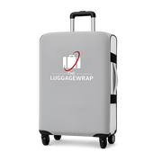 Couvre-valise à bagages grise résistante à l’eau durable et élégante pour valises à roulettes standard, ferme et ferme, protège contre la saleté et les dommages – des housses de valise parfaites pour les voyageurs fréquents