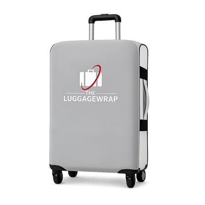 Couvre-valise à bagages grise résistante à l’eau durable et élégante pour valises à roulettes standard, ferme et ferme, protège contre la saleté et les dommages – des housses de valise parfaites pour les voyageurs fréquents