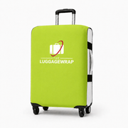Funda impermeable y duradera de color verde lima para maletas estándar con ruedas, cierre seguro y resistente, protege contra la suciedad y los daños - Funda de viaje perfecta para viajeros frecuentes