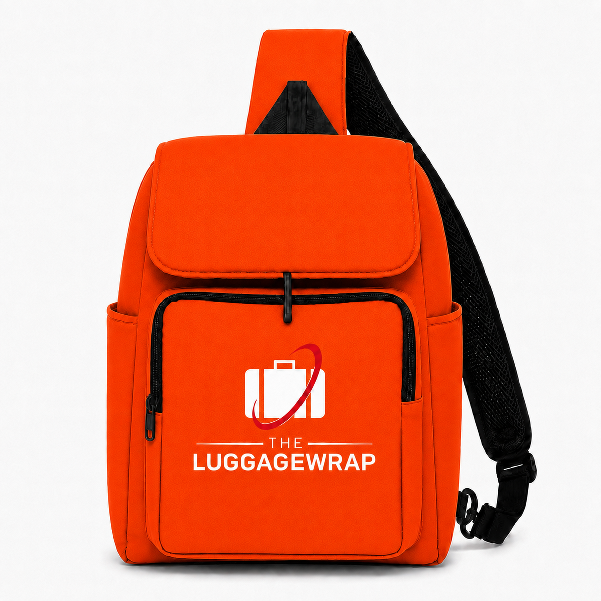 The Luggage Wrap™ Sling Travel Bag Opulent Orange