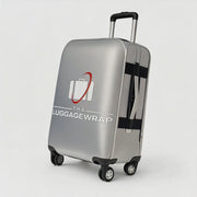 Couvre-valise à bagages grise résistante à l’eau durable et élégante pour valises à roulettes standard, ferme et ferme, protège contre la saleté et les dommages – des housses de valise parfaites pour les voyageurs fréquents