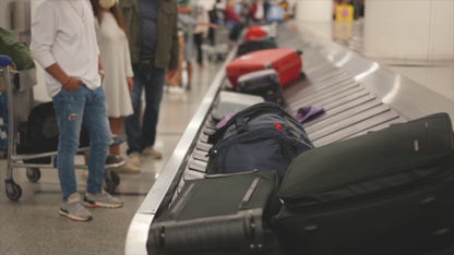 Durable Breezy Blue Water-Resistant Luggage Cover for Standard Rolling Suitcase, Secure & Sturdy Fastener, Protects Against Dirt & Damage - Perfect Suitcase Covers for Frequent Travelers