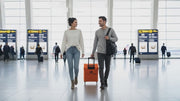 Funda impermeable de color naranja opulento y duradera para maletas rodantes estándar, cierre seguro y resistente, protege contra la suciedad y los daños - Fundas de maleta perfectas para viajeros frecuentes